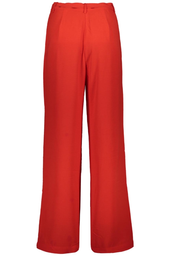 Vero Moda rode dames broek | Achteraanzicht