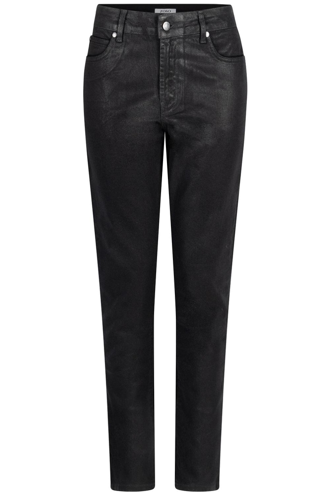 Zoso zwarte dames jeans | Vooraanzicht