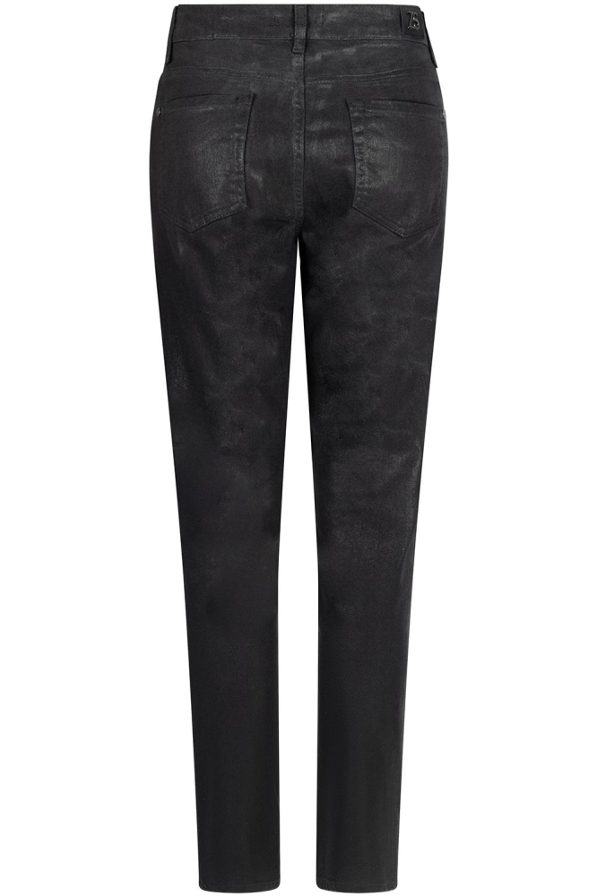 Zoso zwarte dames jeans | Achteraanzicht