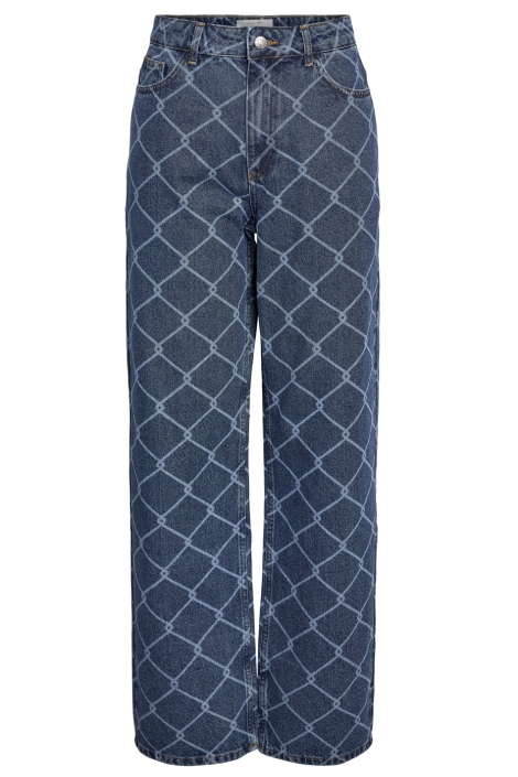 Noisy may blauwe dames jeans | Vooraanzicht