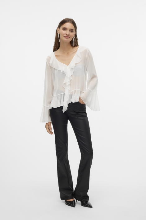 Vero Moda zwarte dames broek | Model