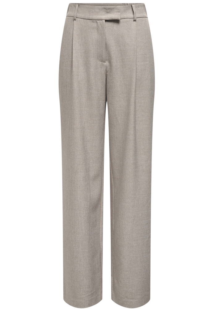 Only taupe dames broek | Vooraanzicht