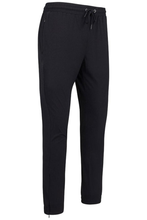Cruyff zwarte heren broek | Zijaanzicht