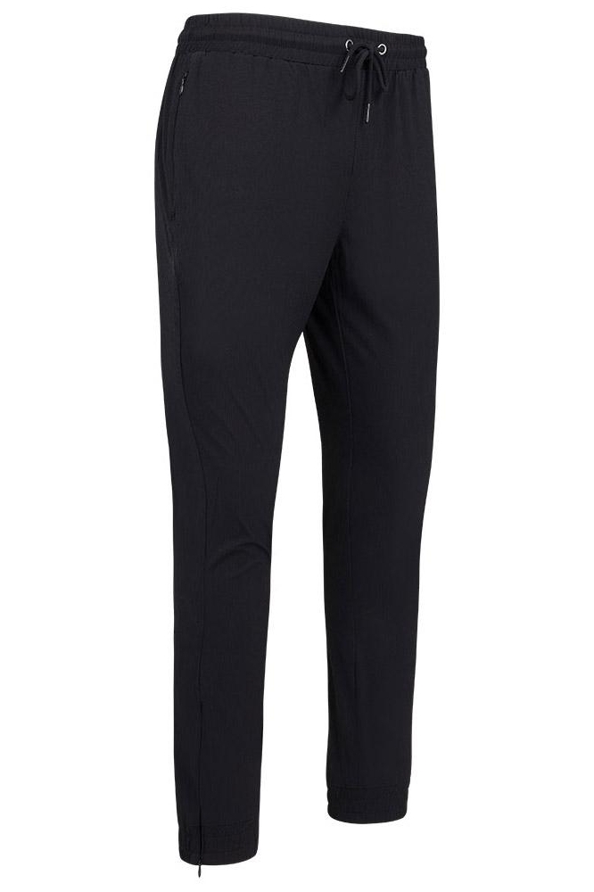 Cruyff zwarte heren broek | Zijaanzicht
