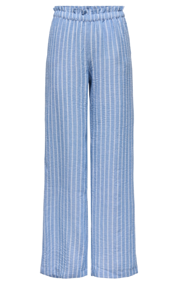 Jacqueline de Yong blauwe dames broek | Vooraanzicht