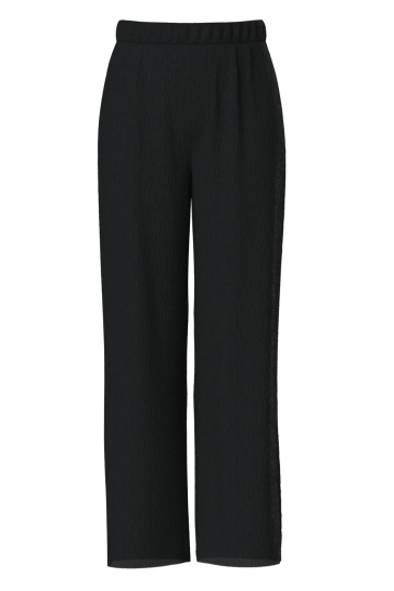 Pieces Broek PCFLORA HW WIDE PANTS JRS BC 17155400 BLACK