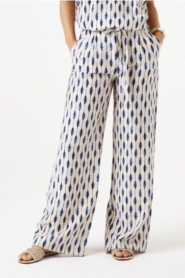 Garcia Broek BROEK MET PRINT E50314 4507 PEARL