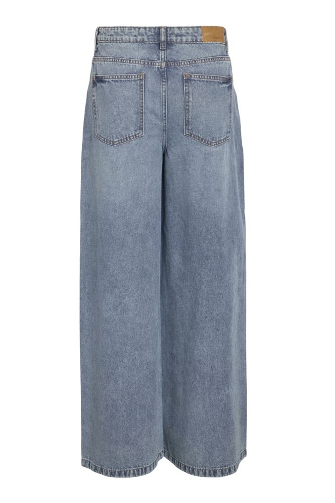 Noisy may blauwe dames jeans | Achteraanzicht