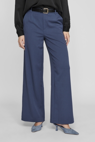 Vila Broek VIVARONE HW WIDE PANT - NOOS 14087407 VINTAGE INDIGO