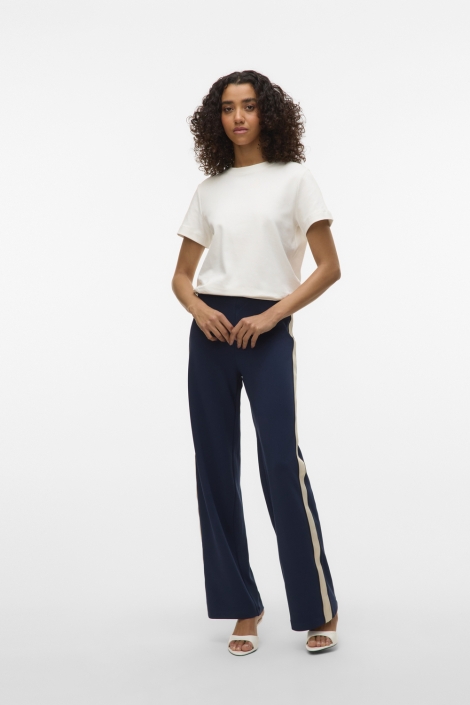 Vero Moda blauwe dames broek | Model