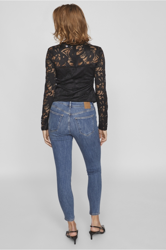 Vila blauwe dames jeans | Model