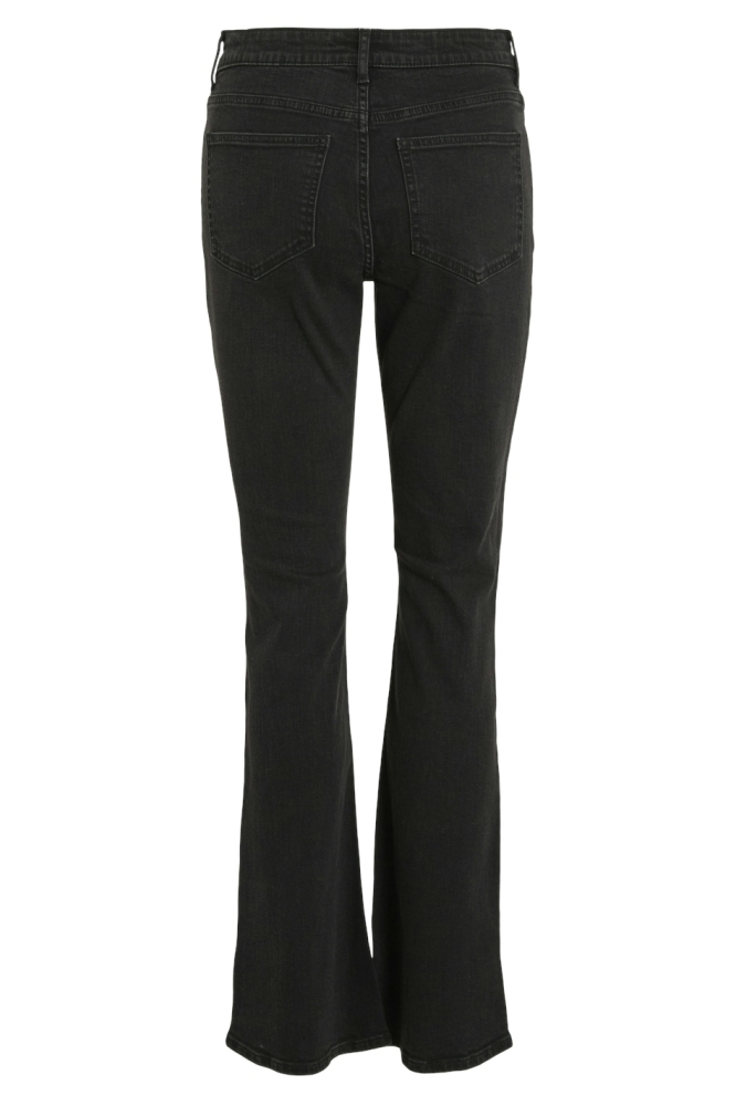 Vila zwarte dames jeans | Achteraanzicht