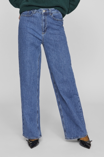 Vila Jeans VIFREYA JAF HW JEANS - NOOS 14084736 MEDIUM BLUE DENIM