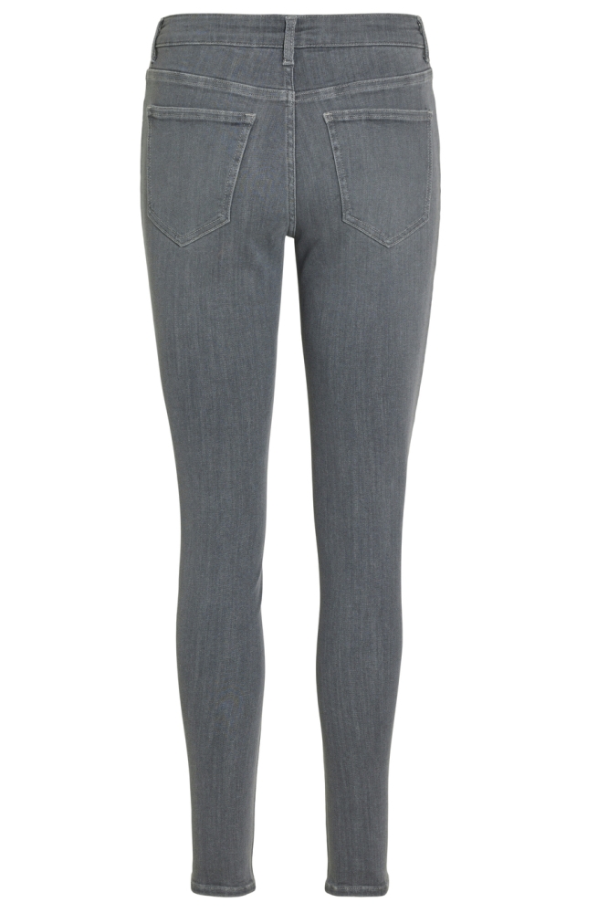 Vila grijze dames jeans | Achteraanzicht