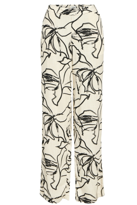 Object beige dames broek | Vooraanzicht