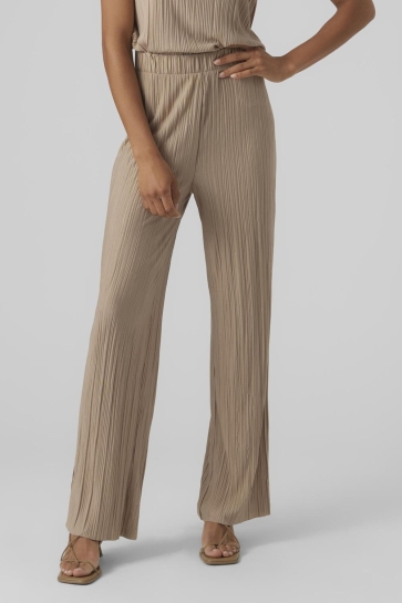 Vero Moda Broek VMCIRA HW WIDE PANT JRS NOOS 10293880 SILVER MINK