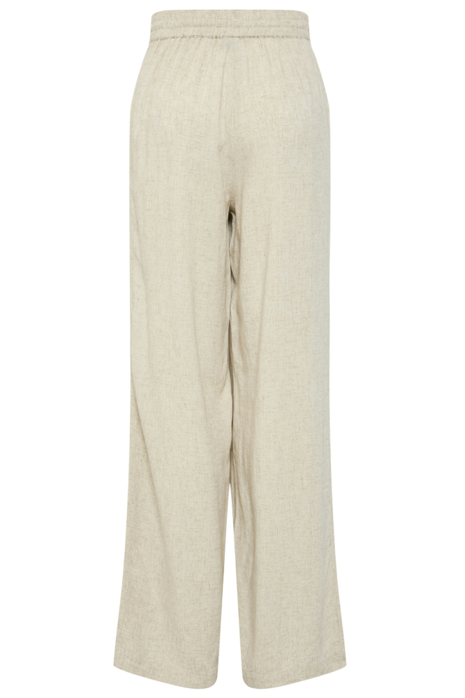 PCPIA HW WIDE PANTS WVN NOOS 17149314 BIRCH/MELANGE