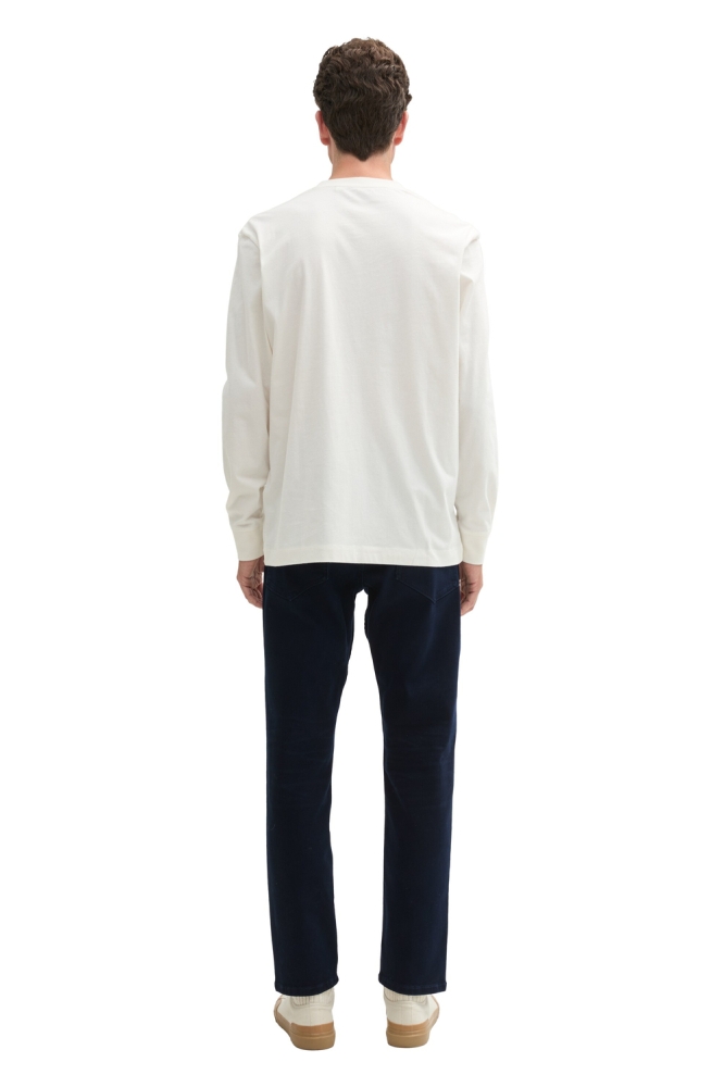 Tom Tailor blauwe heren jeans | Model achteraanzicht