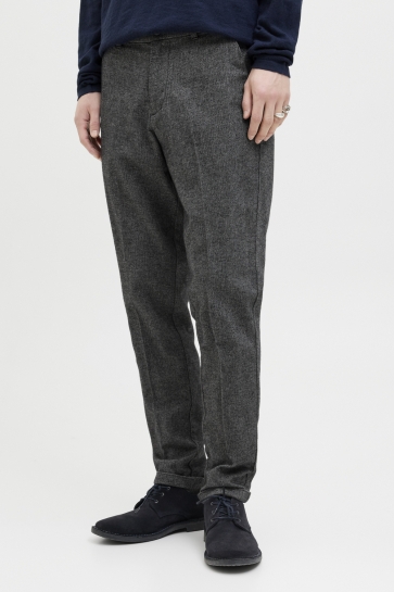 Jack & Jones Broek JPSTACE HENRY CHINO SN 12272265 Grey Melange