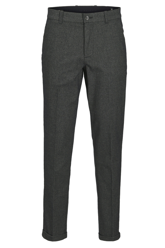 Jack & Jones grijze heren broek | Vooraanzicht
