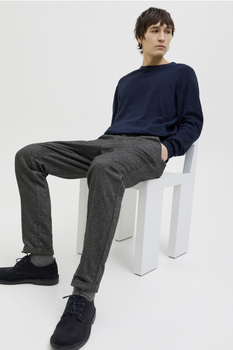 Jack & Jones grijze heren broek | Model