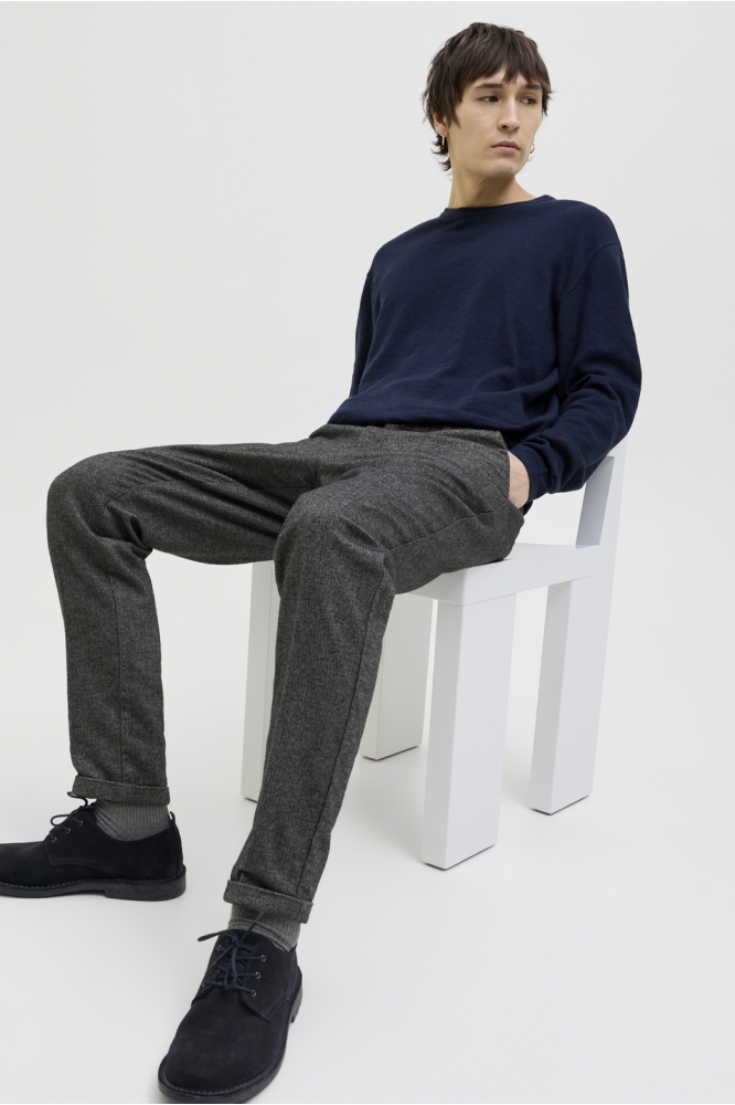 Jack & Jones grijze heren broek | Model