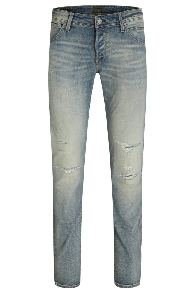 Jack & Jones blauwe heren jeans | Vooraanzicht