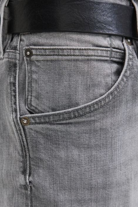 Jack & Jones zwarte heren jeans | Close up