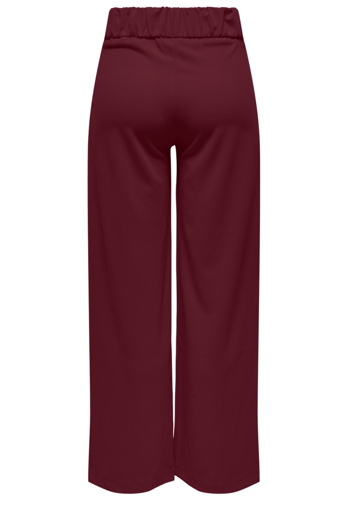 Jacqueline de Yong bordeaux dames broek | Achteraanzicht