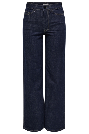 Jacqueline de Yong Jeans JDYFELINA-FINA HW WIDE RINSE JNSDNM 15354213 DARK BLUE DENIM