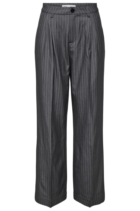 Jacqueline de Yong grijze dames broek | Vooraanzicht