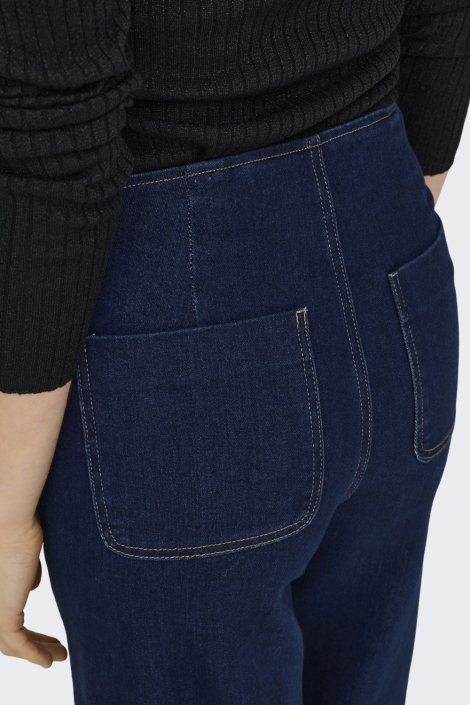 Jacqueline de Yong blauwe dames jeans | Close up