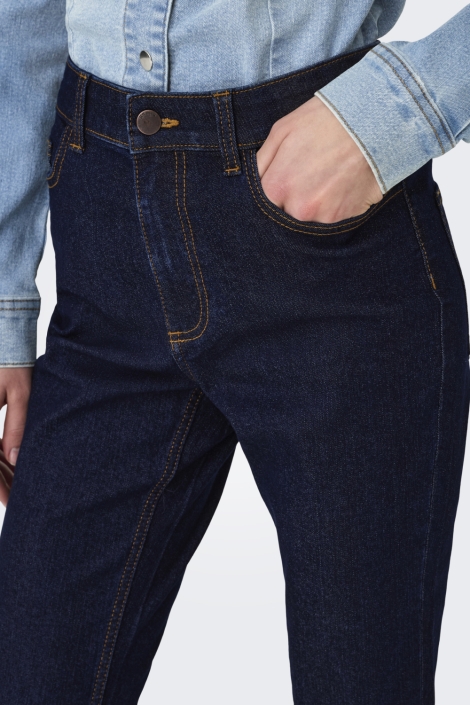 Jacqueline de Yong blauwe dames jeans | Close up