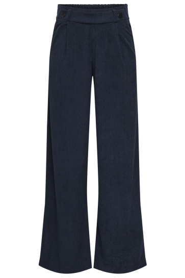 Jacqueline de Yong Broek JDYGEGGO CORD PANT JRS DIA 15357186 Total Eclipse
