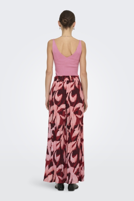 Jacqueline de Yong roze dames broek | Model