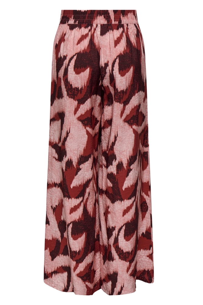 Jacqueline de Yong roze dames broek | Achteraanzicht