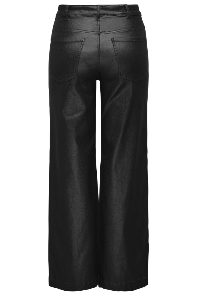 Jacqueline de Yong zwarte dames broek | Achteraanzicht
