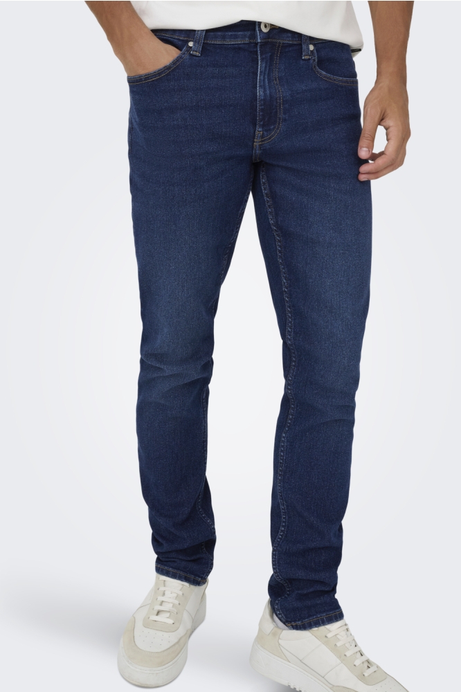 Only & Sons blauwe heren jeans | Model