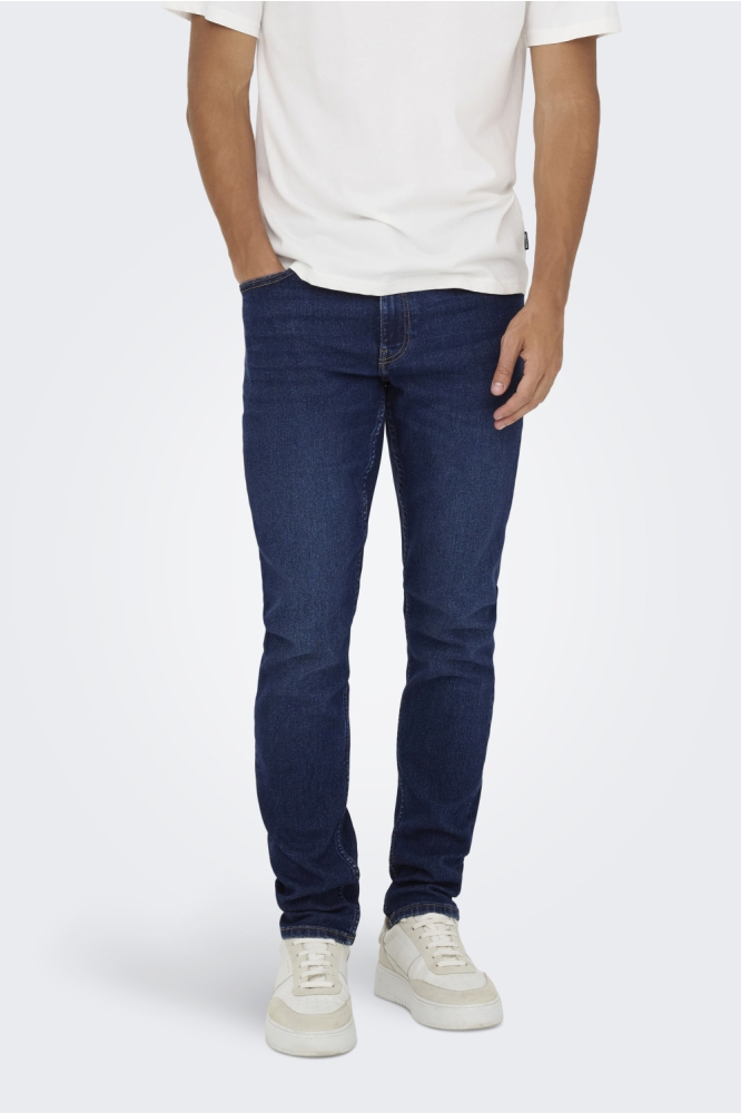 Only & Sons blauwe heren jeans | Model