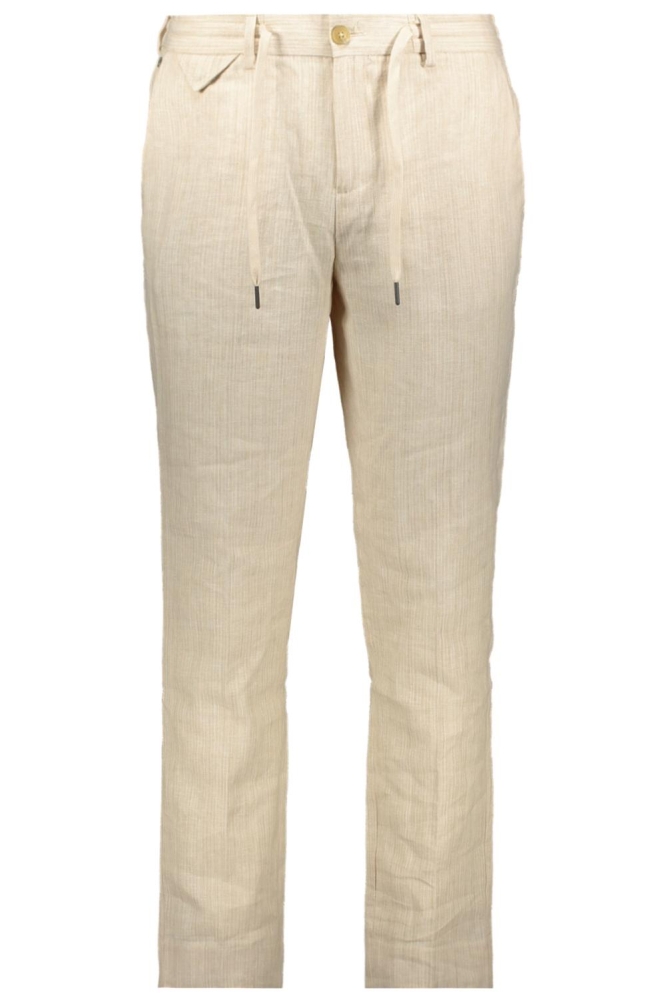Vanguard beige heren broek | Vooraanzicht