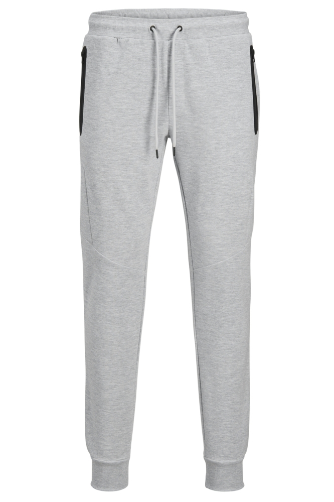 Jack & Jones grijze heren broek | Vooraanzicht