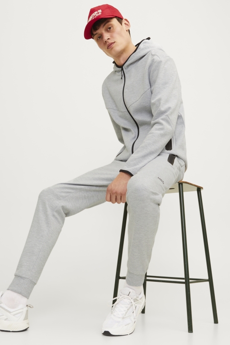 Jack & Jones grijze heren broek | Model