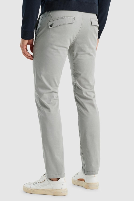 PME legend grijze heren broek | Model achteraanzicht