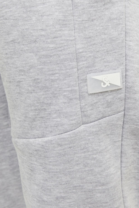 Jack & Jones grijze heren broek | Close up