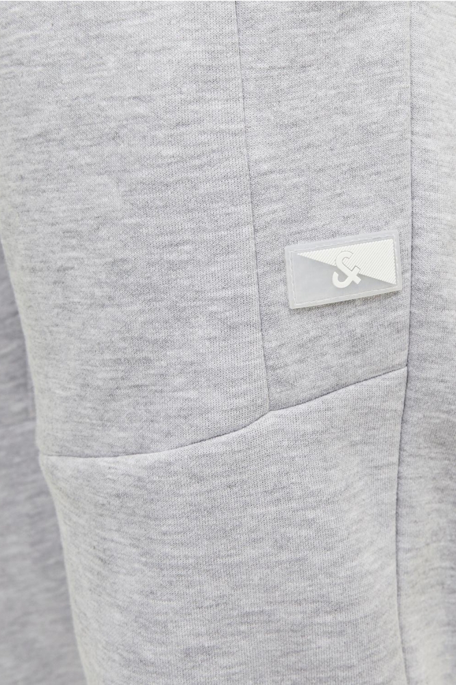 Jack & Jones grijze heren broek | Close up
