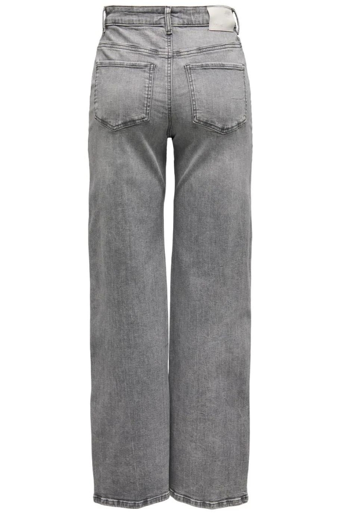 Jacqueline de Yong grijze dames jeans | Achteraanzicht