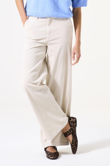 Garcia Broek CORDUROY BROEK H50112 4294 WHITECAP