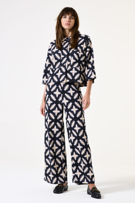 Garcia zwarte dames broek | Model