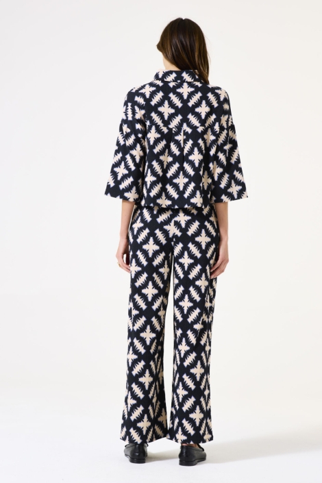 Garcia zwarte dames broek | Model