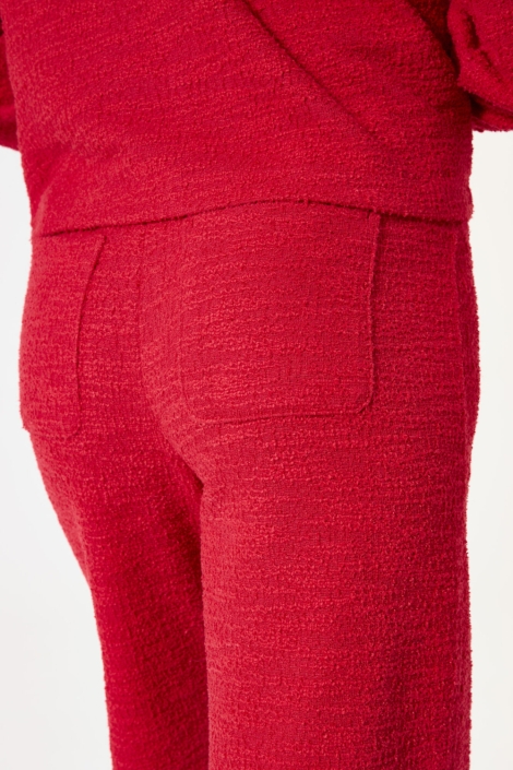 Garcia rode dames broek | Close up